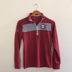 Equine couture half zip sunshirt